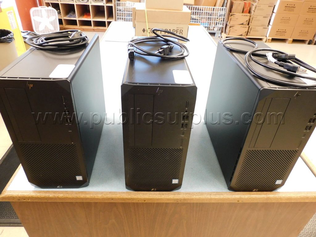 1 LOT OF 3 HP Z2 COMPUTERS - photo 1