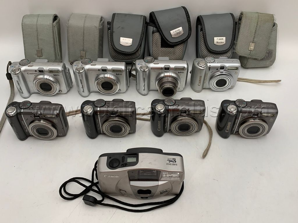 Digital Cameras, Canon (Qty 9) - Shipping $14.99 /KK — photo 1