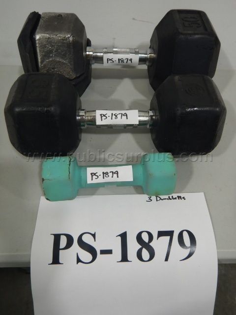 Dumbbells* - Lot of 3 — photo 1