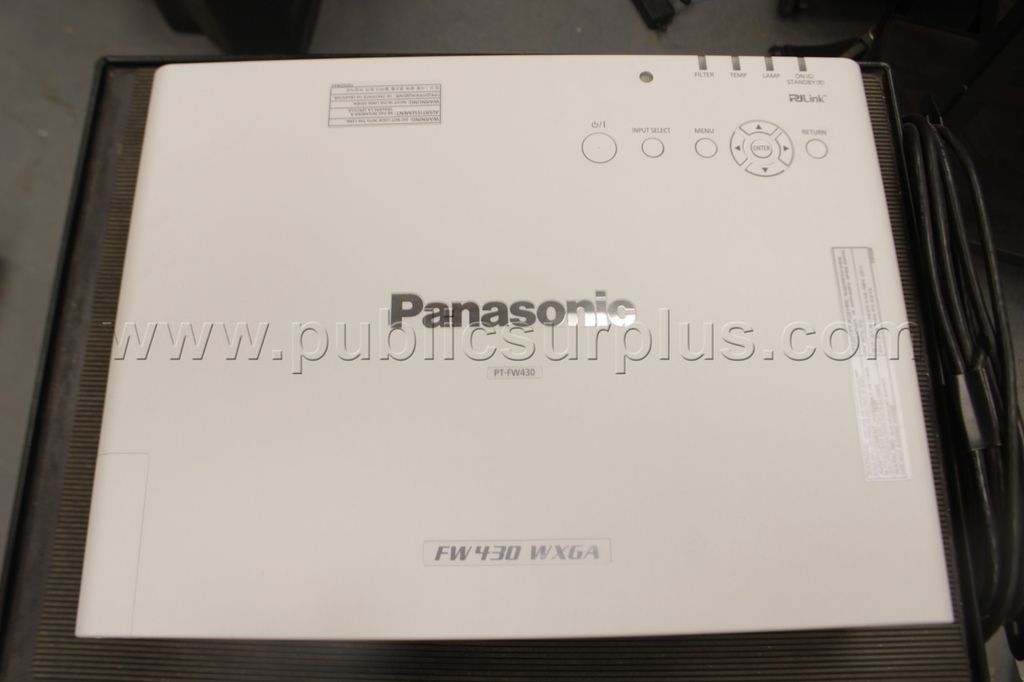 Panasonic Projector model PT-FW430u — photo 1