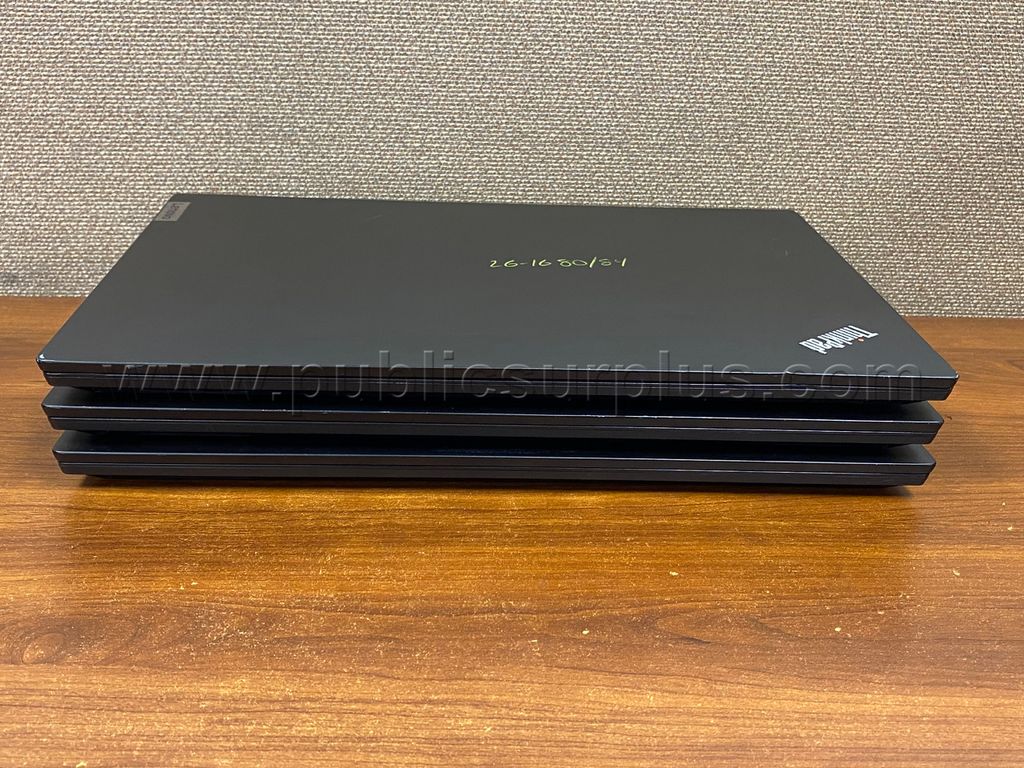 3 Lenovo ThinkPad Laptops - Boots to BIOS - Shipping $40.00 /RA — photo 1