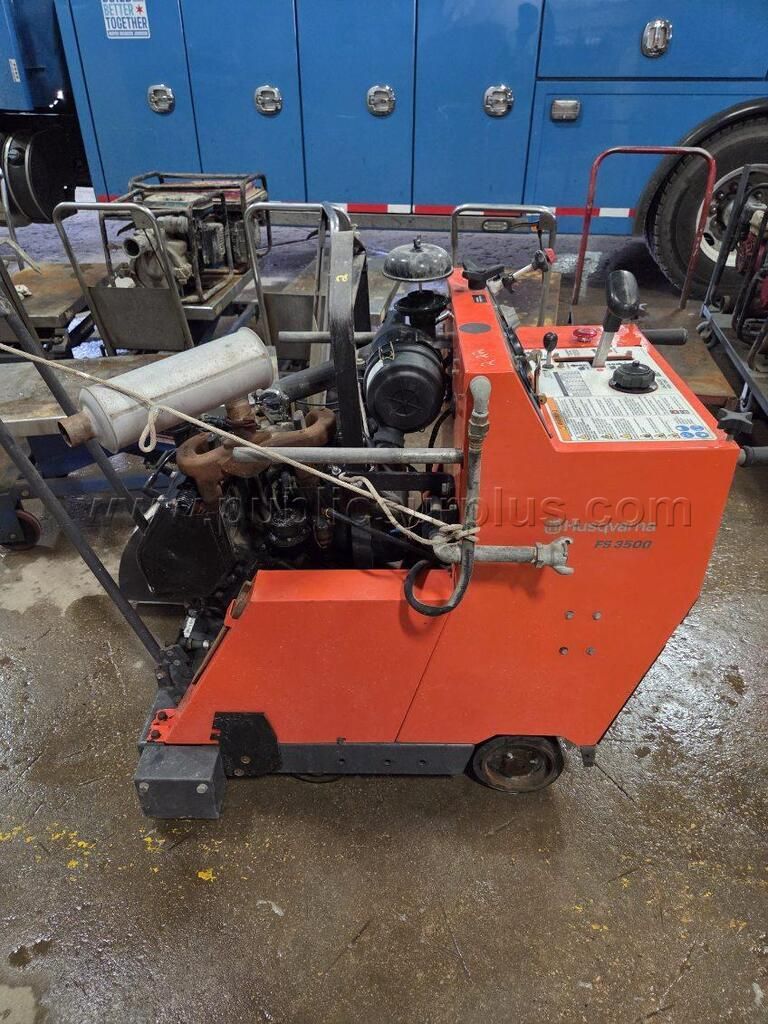 HUSQVARNA 3500 SELF PROPELLED FLOOR SAW - USED - photo 1