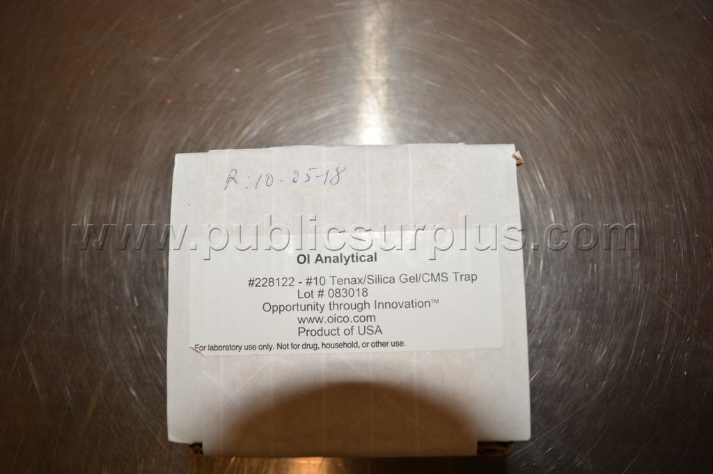 OI Analytical #10 Tenax /Silica Gel/CMS Trap *NEW Unopened* — photo 1