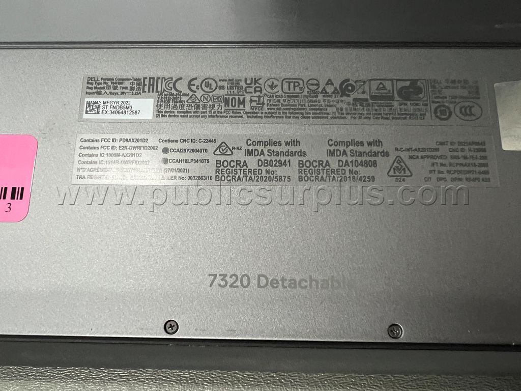 Dell Latitude 7320 w/ Detachable Keyboard — photo 1
