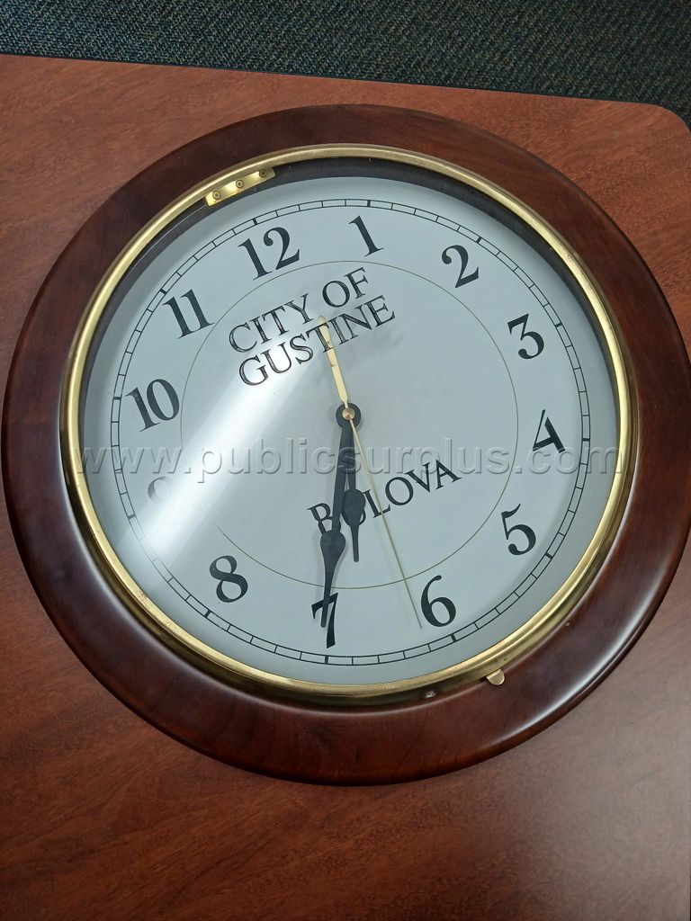 Bulova Wall Clock — photo 1