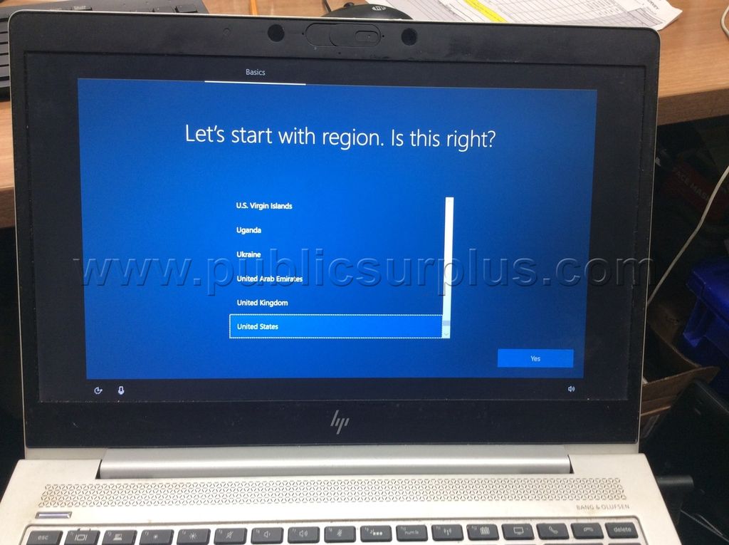 HP EliteBook 840 G5 w/Win10Pro, Serial#5CG9116QFC *Battery Charger Not Included* - photo 1