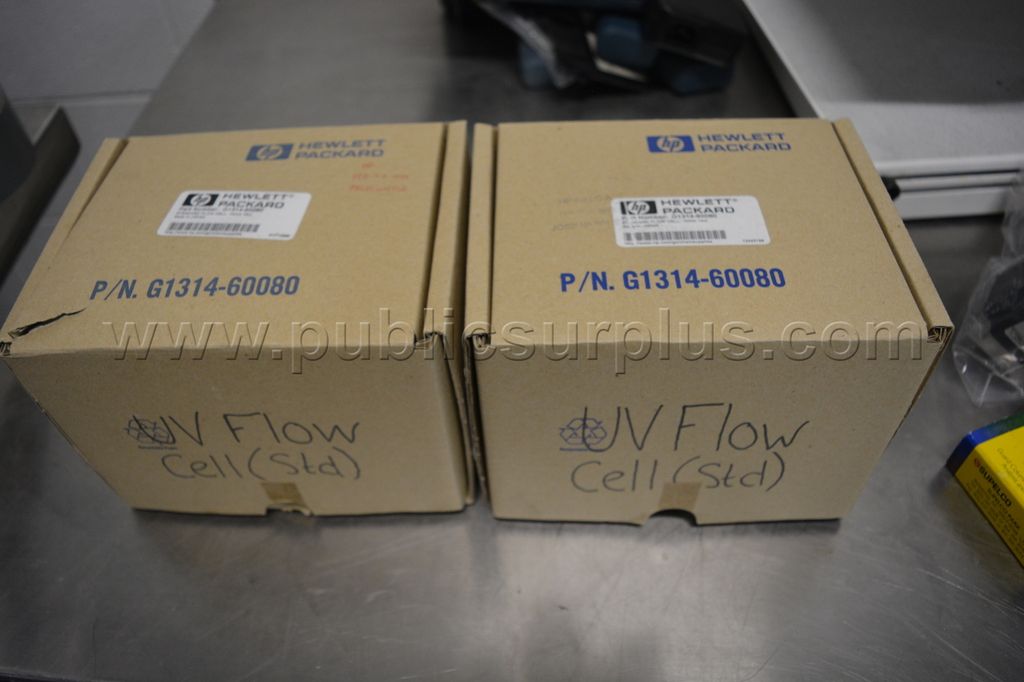 Lot of (2) G1314A G1314-60080 Standard Flow Cell VWD, 10mm, 14ul **NEW** — photo 1