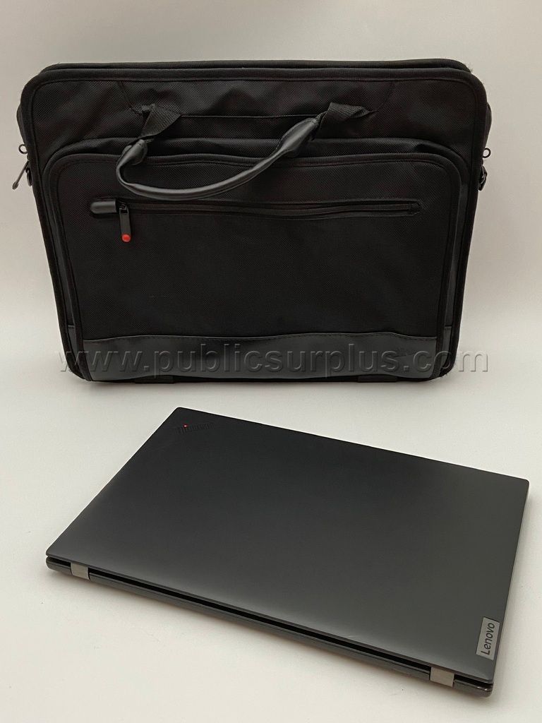 1 Lenovo ThinkPad Laptop with Carrying Case - Windows - Shipping $20.00 /RA — photo 1