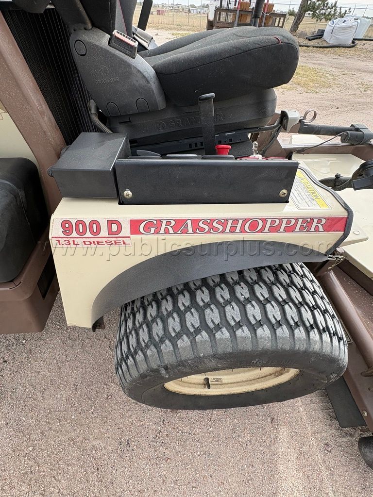 For Sale: Grasshopper Commercial Mower with Powervac Collection System — photo 1