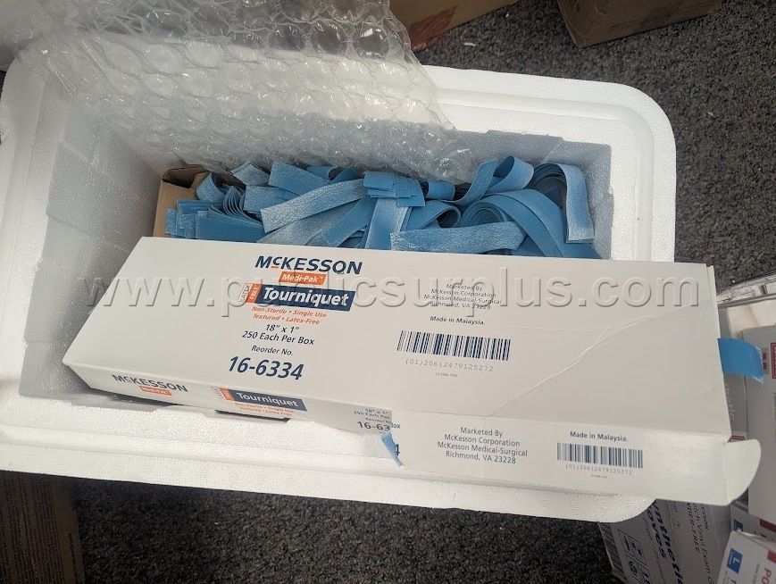 McKesson Latex-Free Tourniquet Band LOT Q(4) — photo 1