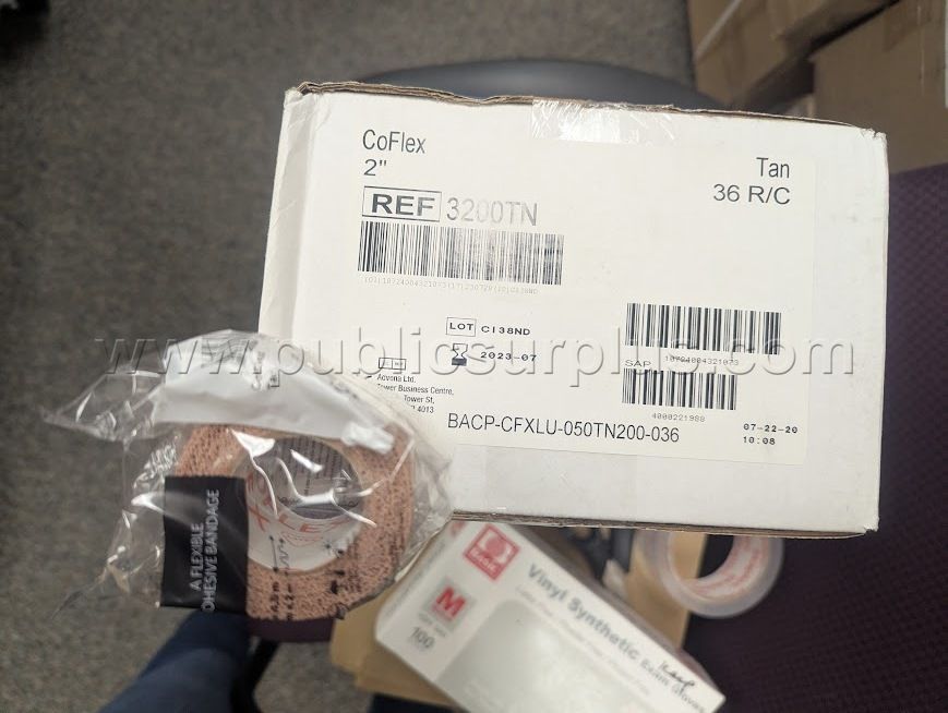 CoFlex 2 Flexible Bandage LOT Q(4 Cases) 36 Rolls per case — photo 1
