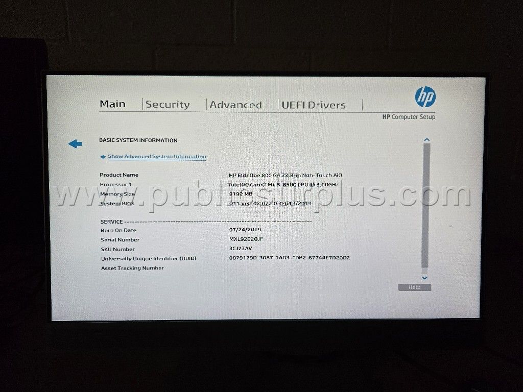 HP EliteOne 800 G4 — photo 1