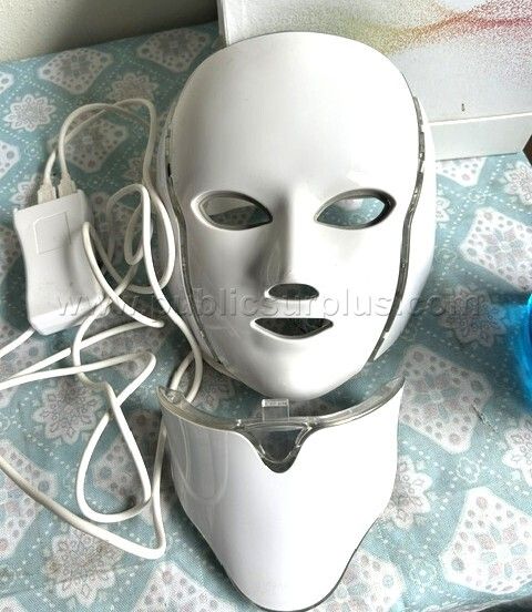 NWT HXDZFX LED LIGHT THERAPY MASK WITH INSTUCTIONS — photo 1