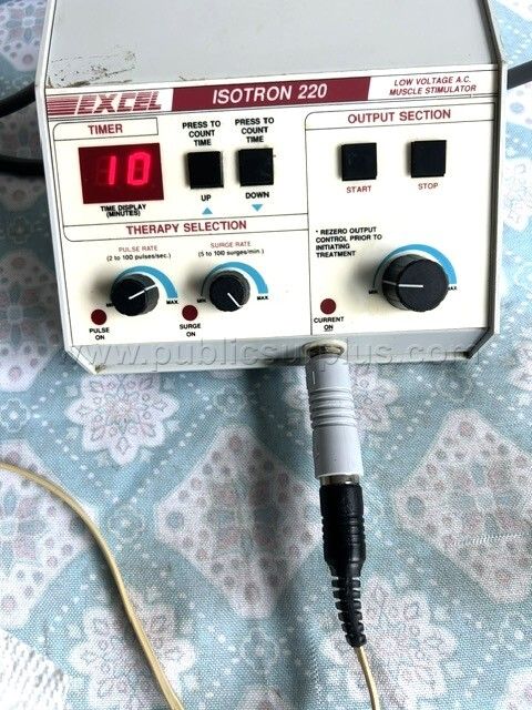 EXCEL ISOTRON 220 ELECTROTHERAPY MUSCLE STIMULATION UNIT — photo 1