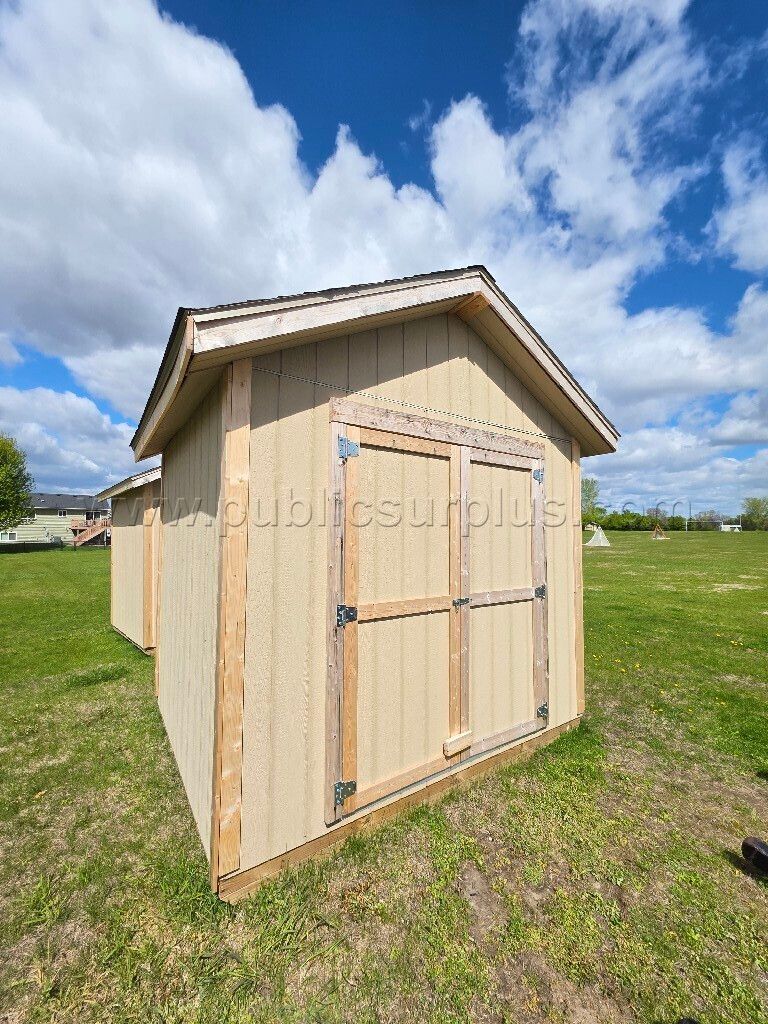8' x 10' Storage Shed (Ready for Paint/Stain) — photo 1