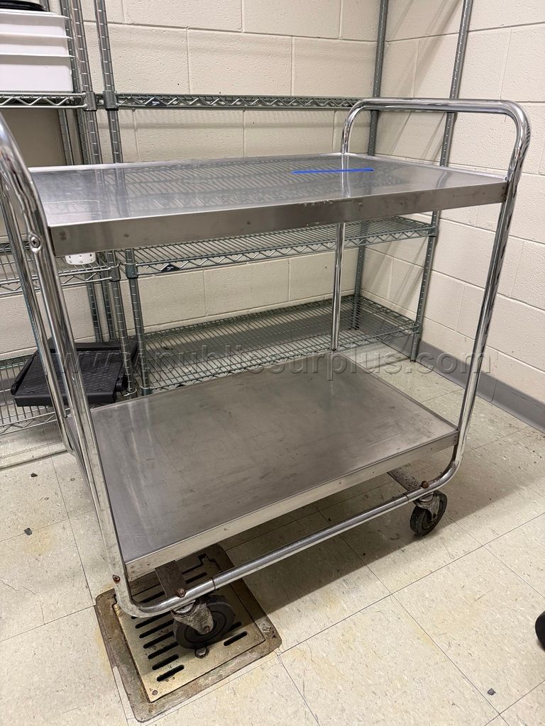 Stainless Steel Rolling Cart — photo 1