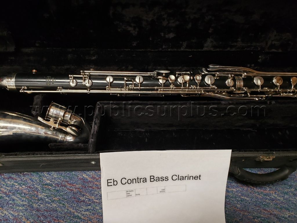 BUNDY Eb CONTRA BASS CLARINET — photo 1