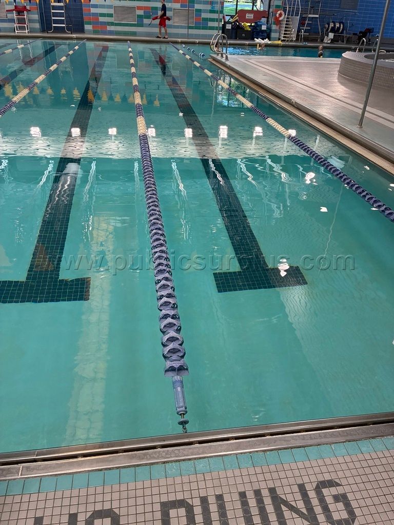 Swimming pool lap lane lines — photo 1