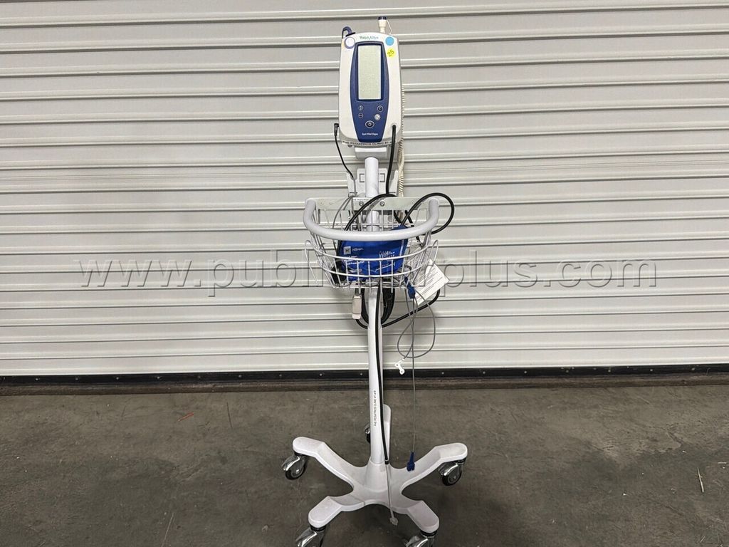 MOBILE WELCH ALLYN 42NTB-E1M VITAL SIGNS MONITOR — photo 1