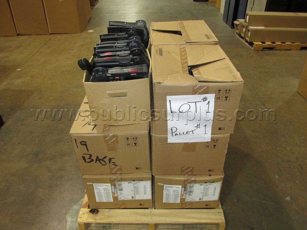 Lot 94 - (1) Pallet - Business Phones/cords - AUCTIONED AS IS — photo 1