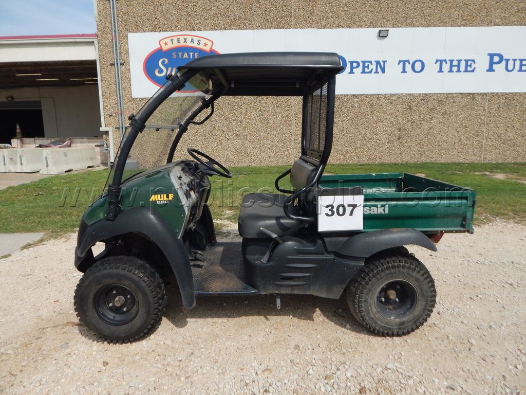 Lot 307 - 2012 Kawasaki Mule 600 - JK1AFEB10CB522832 — photo 1