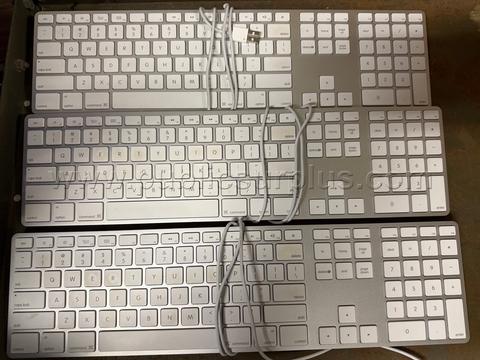 Lot of 24 Apple Keyboards & 5 Appel Tv & More