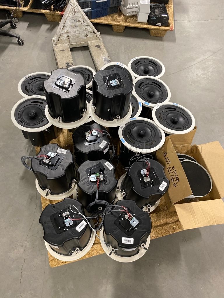 Pallet of [18] Tannoy CVS6 120W Wall/Ceiling Mount Speakers - OL - VVV1 — photo 1