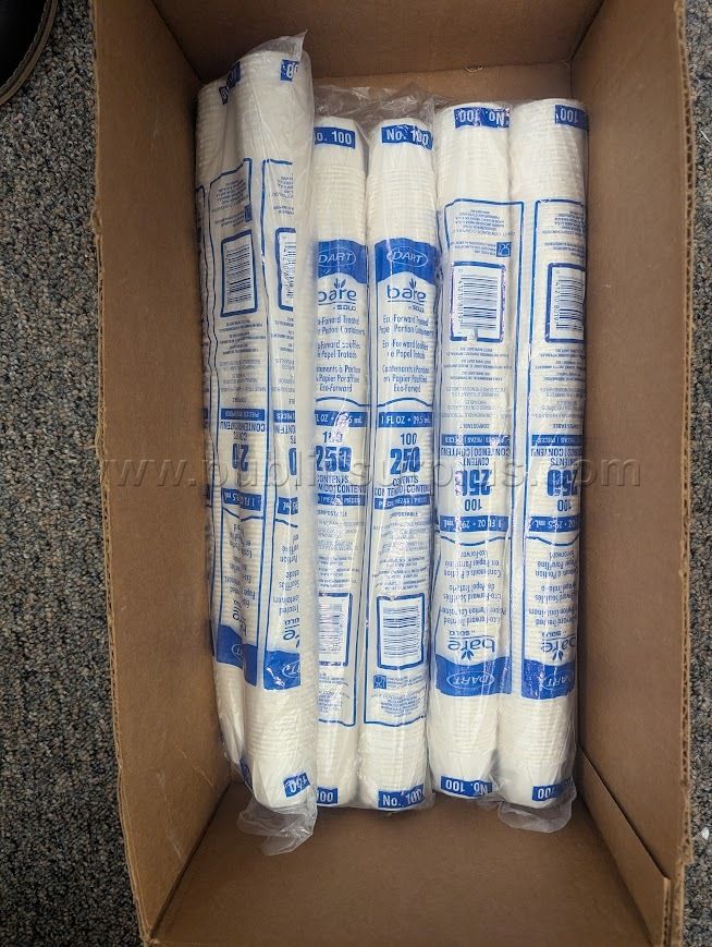 Solo Eco-Forward Treated Paper Portion Container LOT Q(3) — photo 1