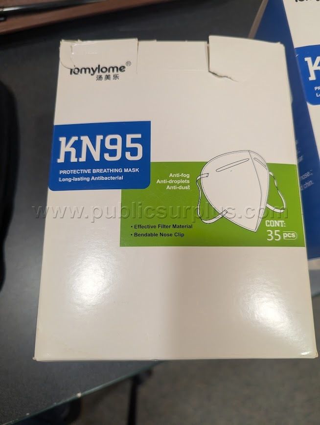 Tomylome KN95 Face Mask LOT Q(70) 2 Boxes of 35 — photo 1