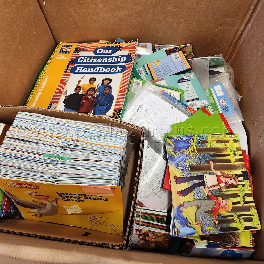 Book Lot: Misc. Social Studies Curriculum (#2076) — photo 1