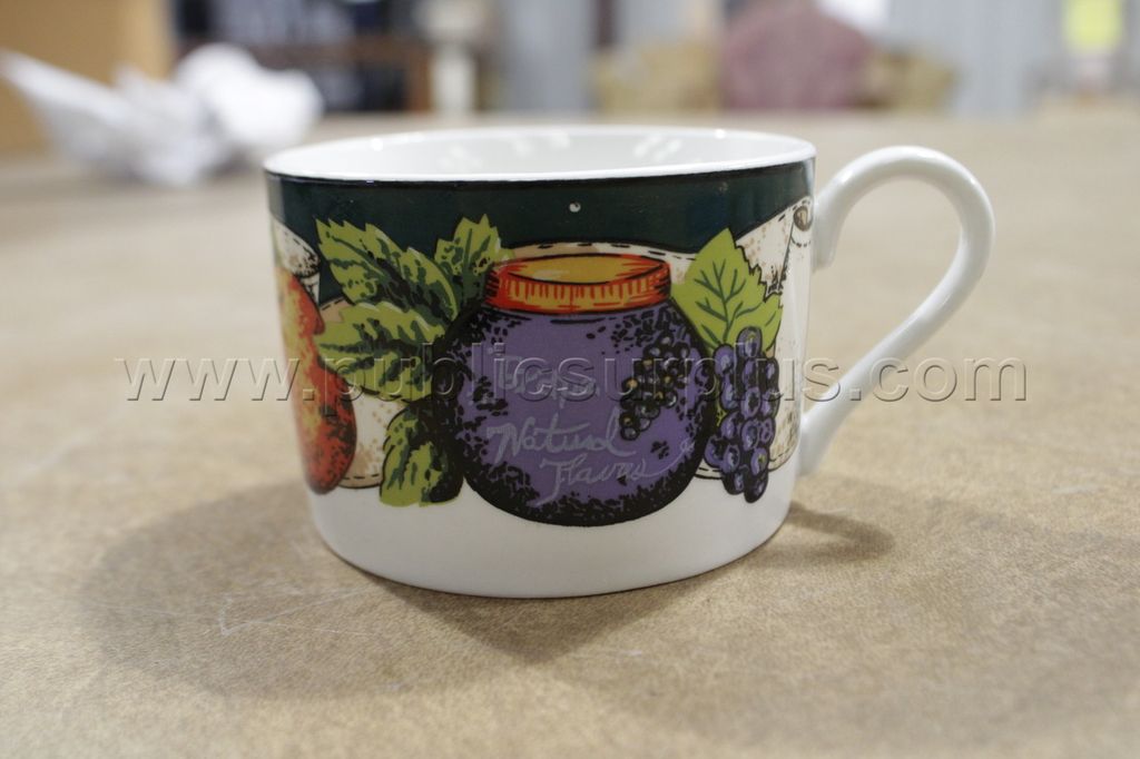 Quantity- 4 Fruit mugs — photo 1