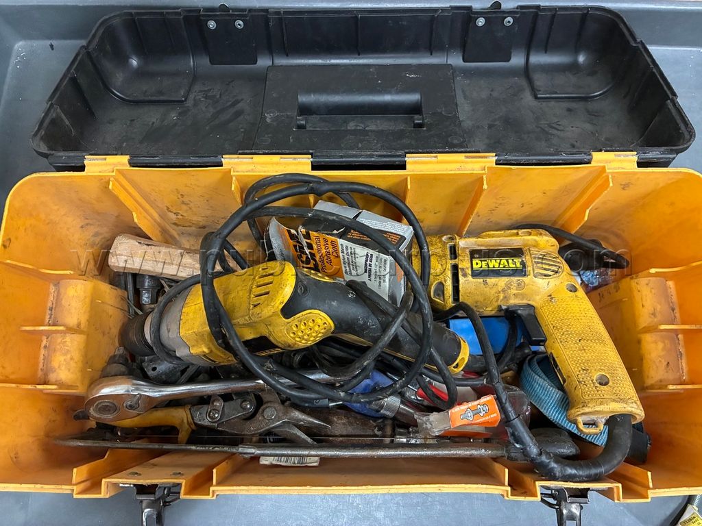 Tool box with drills — photo 1