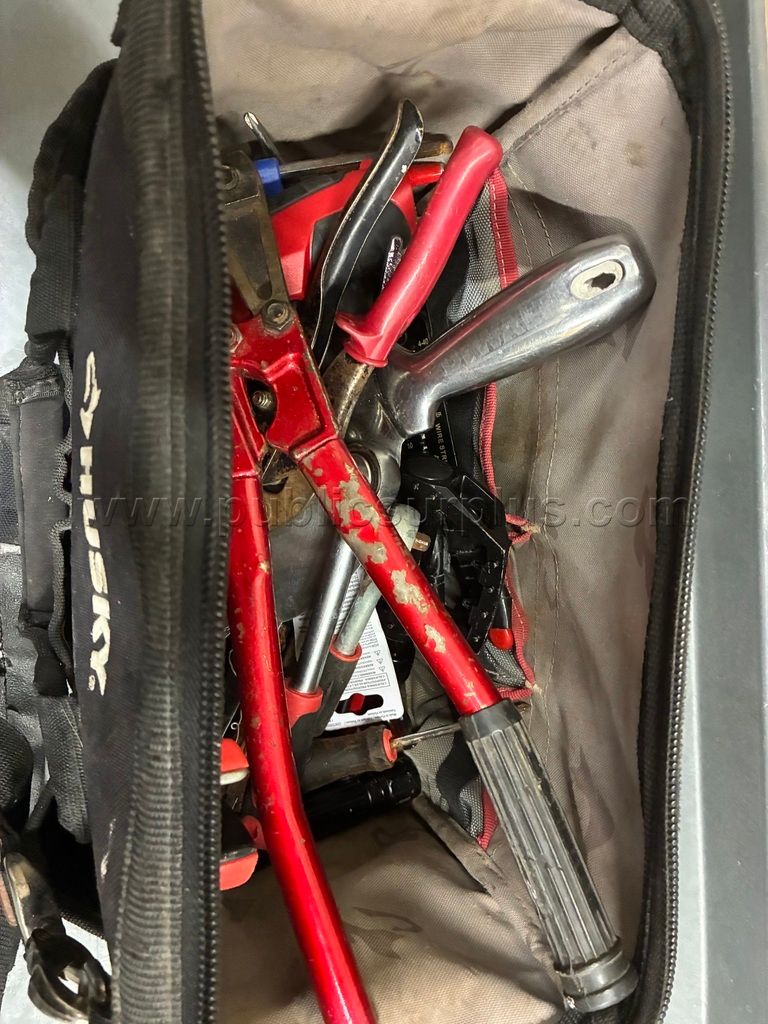 Tool bag w/bolt cutters and misc — photo 1