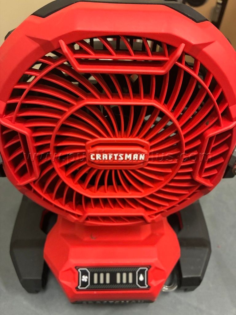Craftsman Fan w/battery — photo 1