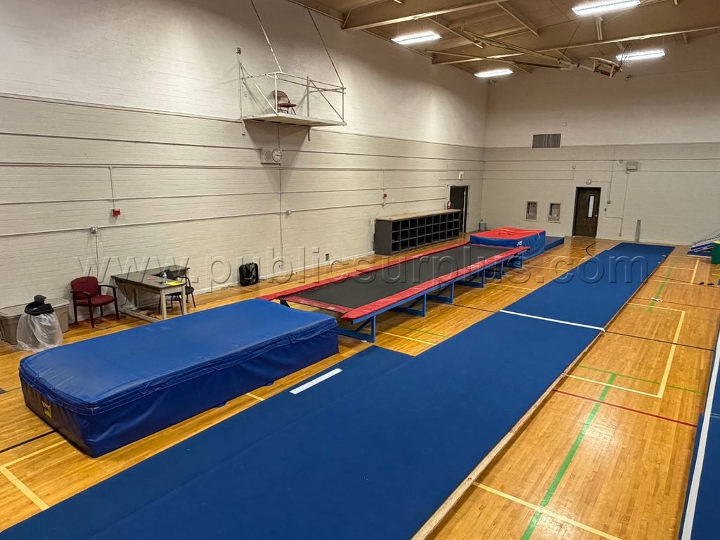 Tumbling Track, tumbling trampoline, pads — photo 1