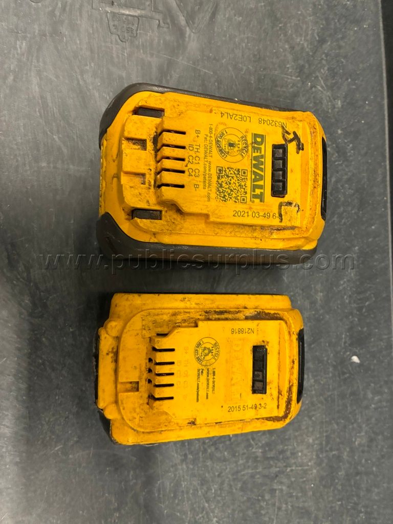 Old DeWalt Batteries — photo 1