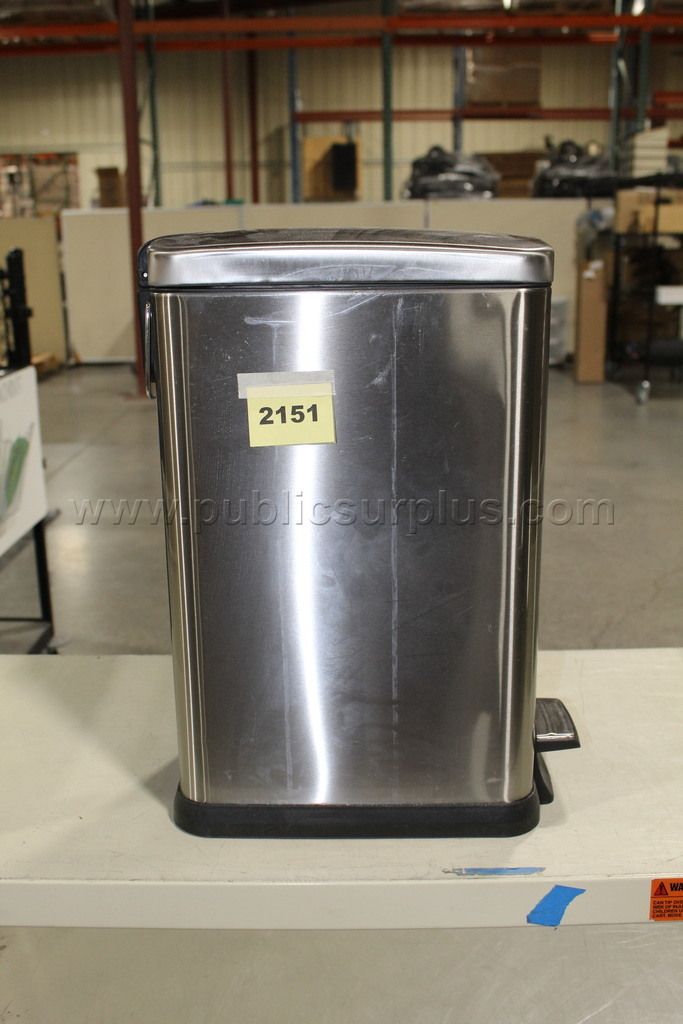 Aluminum garbage can ~2151~ — photo 1