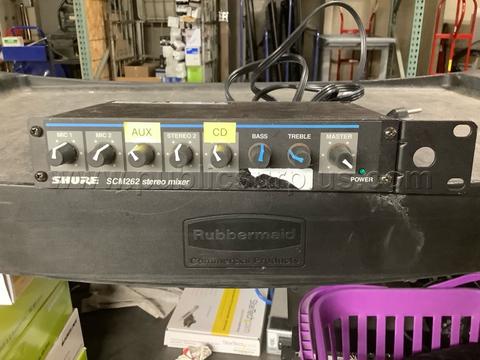 7961 - Shure SCM262 Stereo Mixer