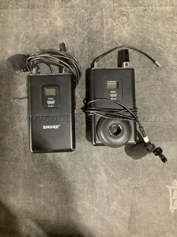 7962 - Shure SLX1 Wireless Transmitters — photo 1