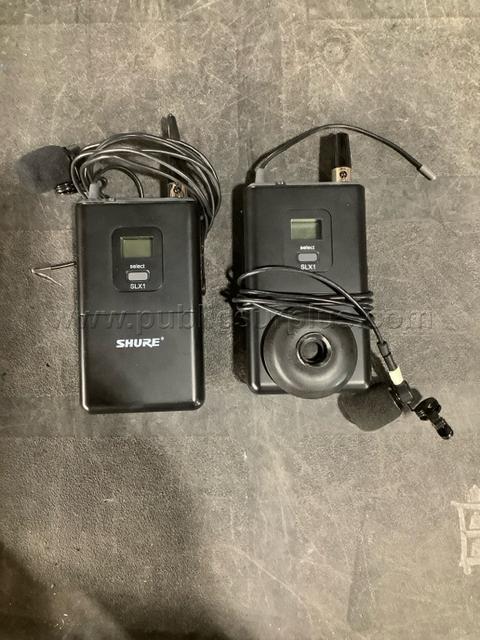 7962 - Shure SLX1 Wireless Transmitters