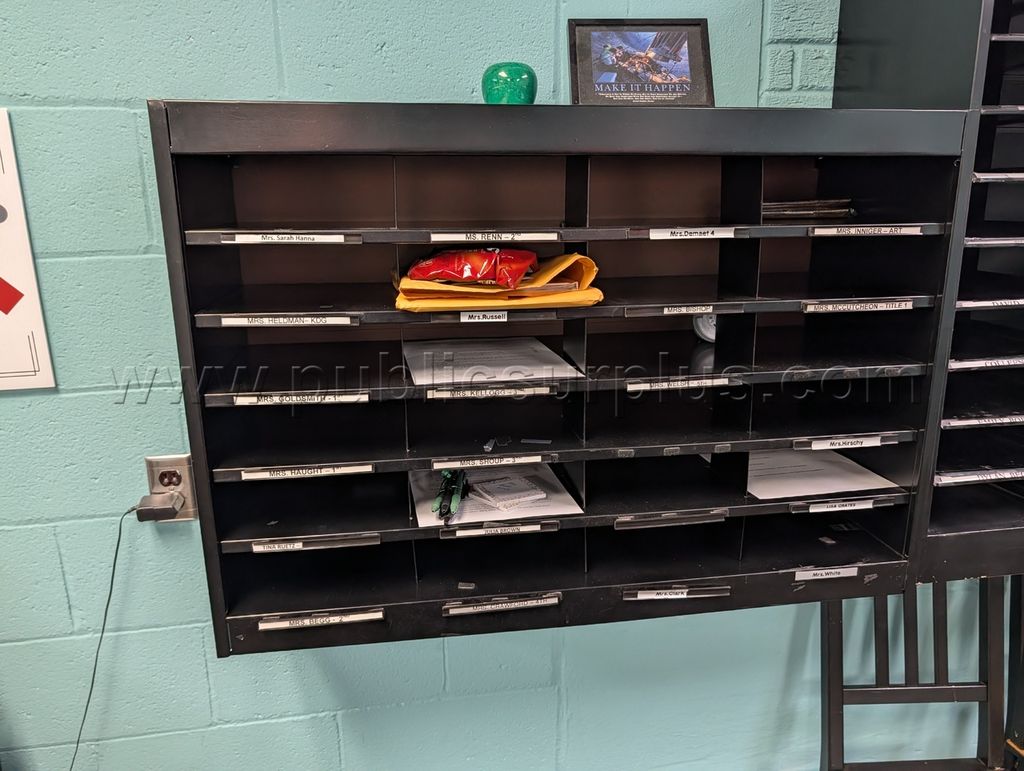 floating mailboxes- 2 12"x36"x24" and 1  12"x30"x36" sold as lot — photo 1