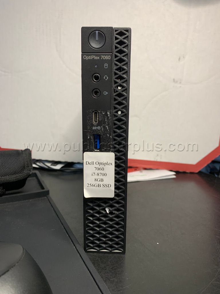 Dell Optiplex 7060 Micro Computer - TJB - Z1-01 — photo 1