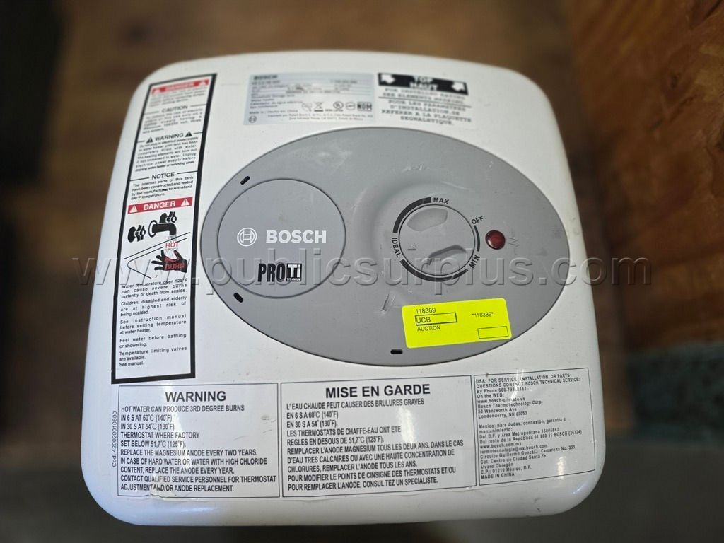 Bosch Water Heater (118389) — photo 1