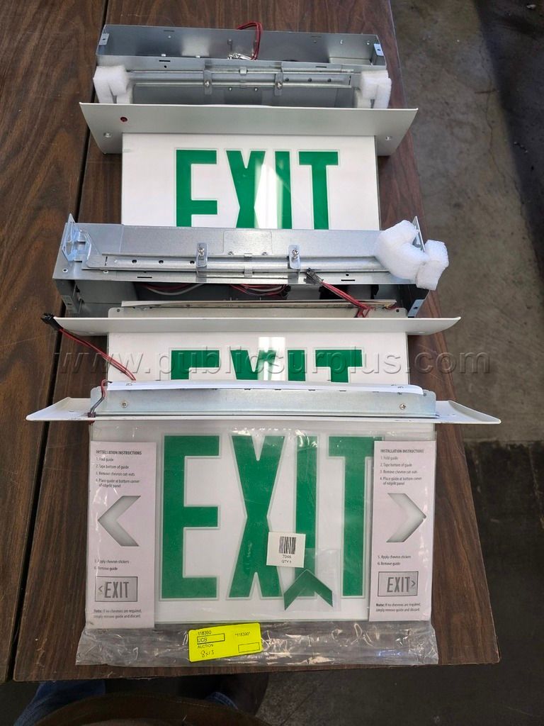 3 - Exit Signs (118390) — photo 1