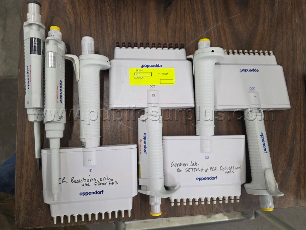 Eppendorf Pipettes (118404) — photo 1