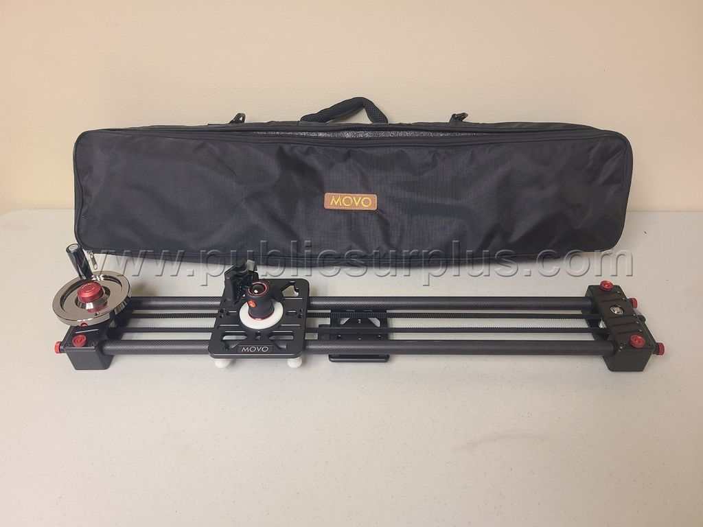 Movo Expandable Carbon Fiber Sliding Track with Belt-Drive System — photo 1