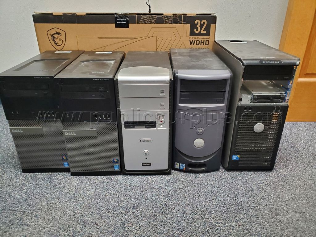 Several Desktop computers NO Hard Drives - photo 1