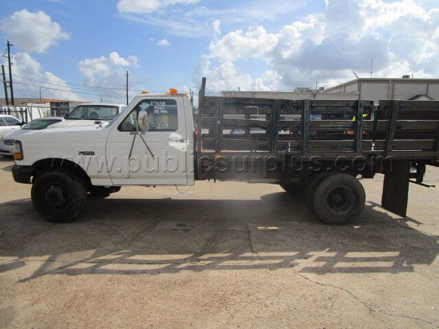 1997 Ford F-Super Duty Stake Bed Truck ~ HPD-27038 — photo 1
