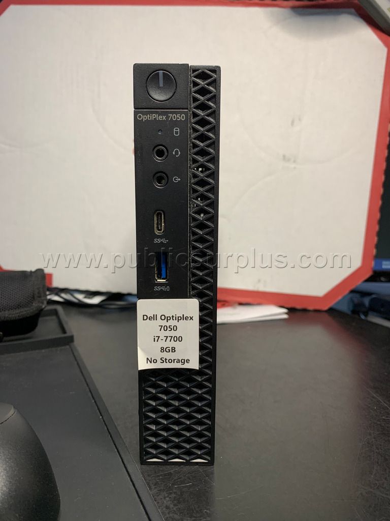 Dell Optiplex 7050 Micro Computer - TJB - Z1-02 — photo 1