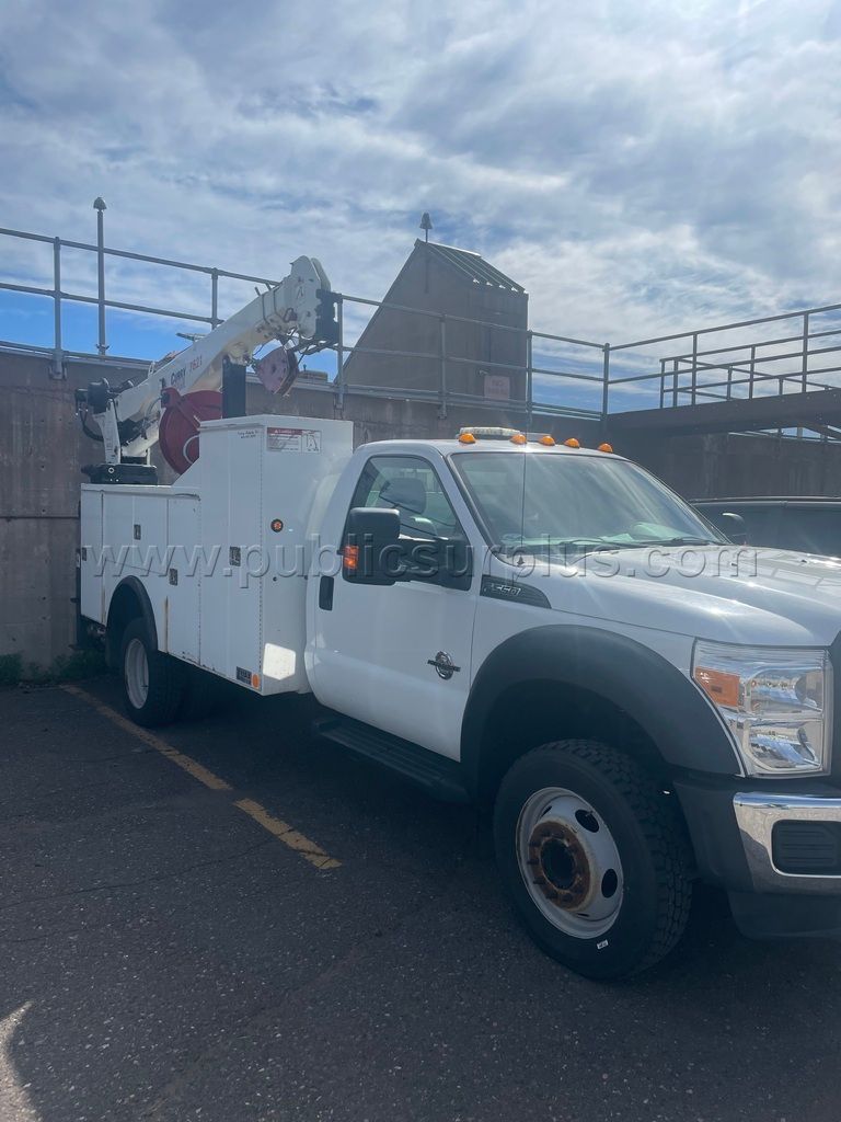 2012 Ford F550 with Crane Service Body — photo 1